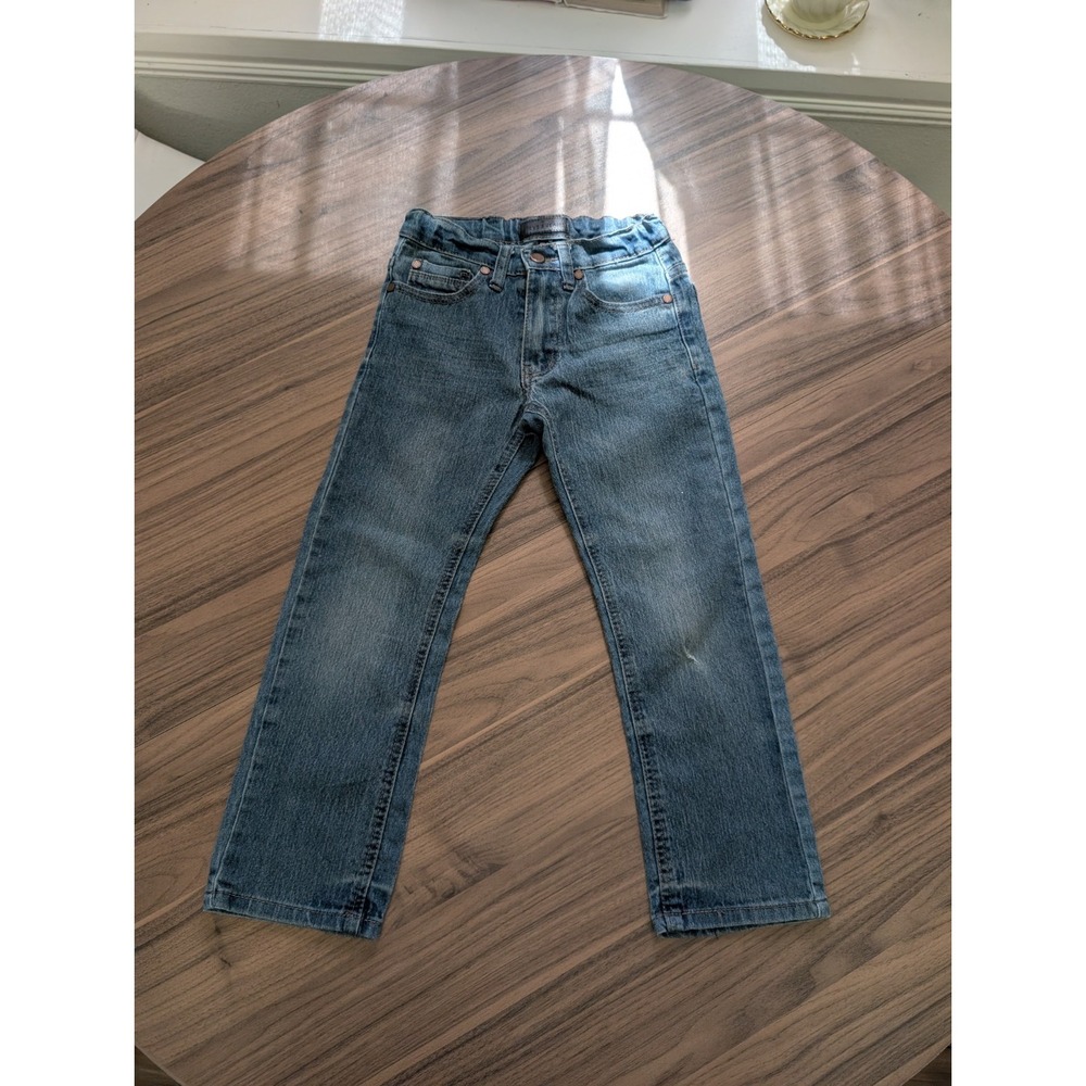 Steve's Jeans Girls Stretch Straight Leg Jeans Size 6 Medium Wash Denim
